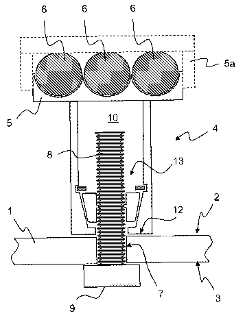 A single figure which represents the drawing illustrating the invention.